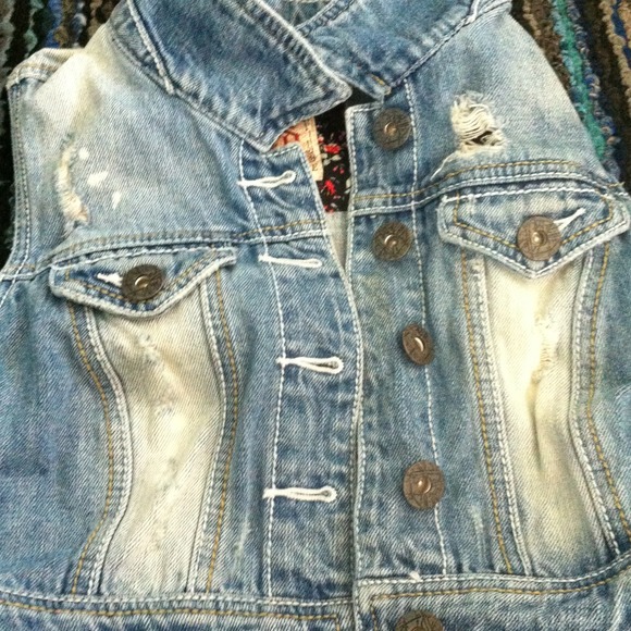 TRADED Denim Vest