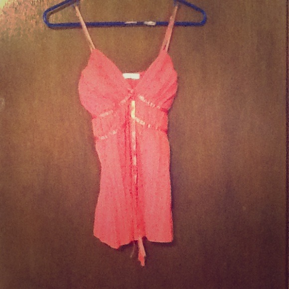Charlotte Russe Coral tank :)