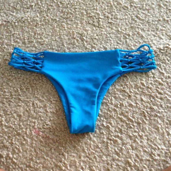 $sold!$ Mikoh swimwear rockies bottom blue sm
