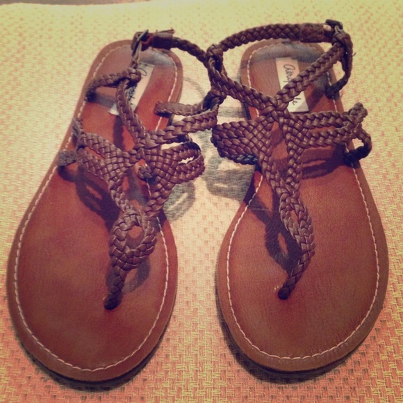 Brown Aeropostale Sandals