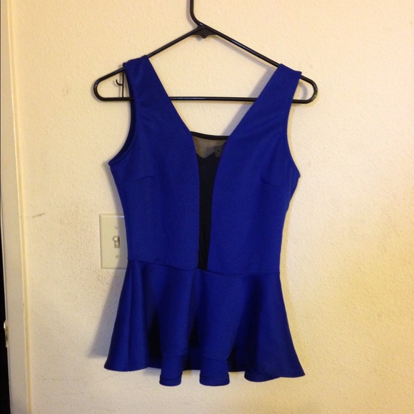 Peplum Top (On Hold)