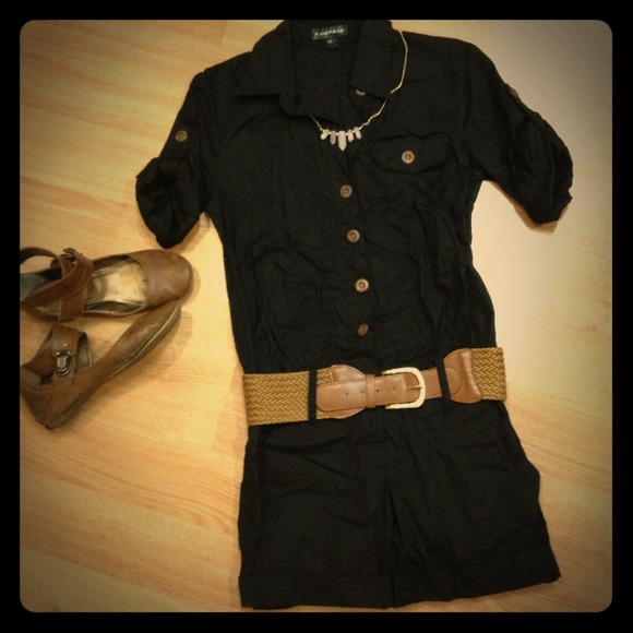 Black jumpsuit