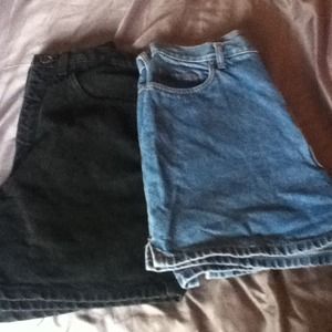 Authentic high waisted shorts ✨$13 for both pairs