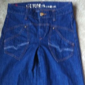 Super flare high waisted jeans