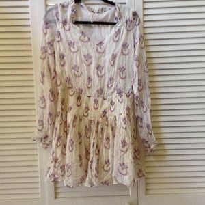 Free People long sleeved mini