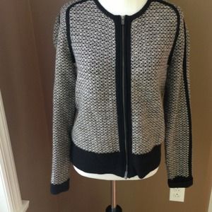Jcrew zipper sweater jacket size S