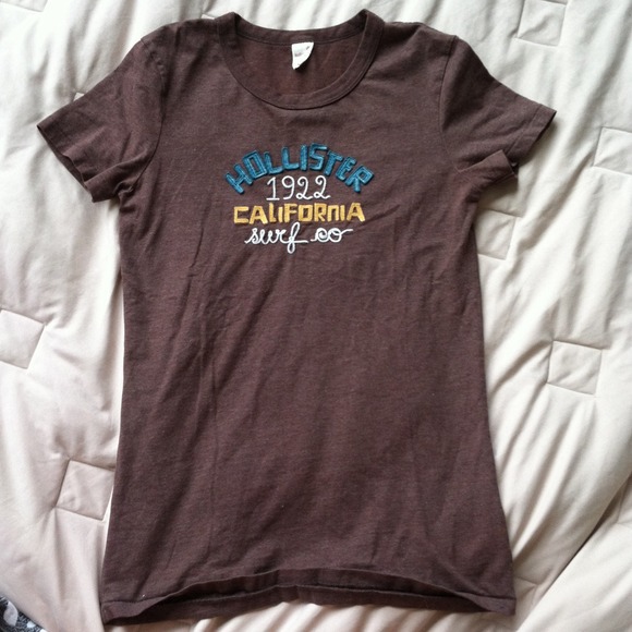 Brown Hollister Shirt