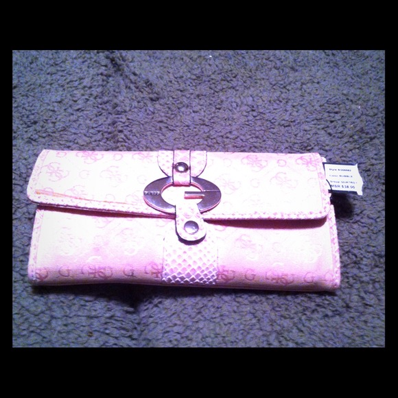REDUCED PRICE!! GUESS WALLET WITH CHECKBOOK INSERT