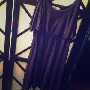 Navy Blue Cut Out Dress