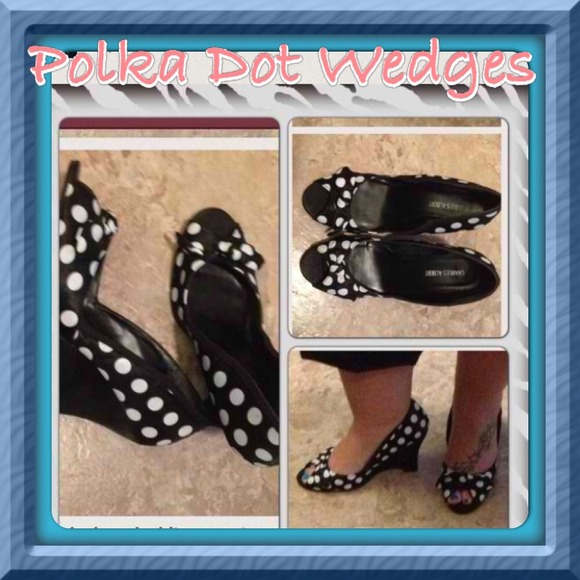 Polka dot wedges!!