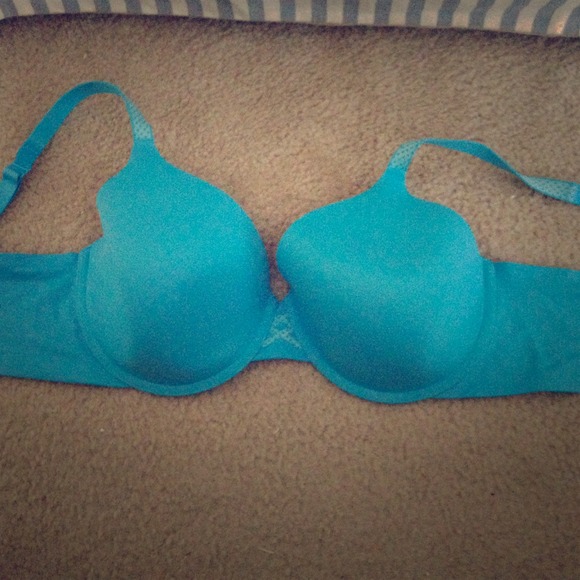 Light Blue, barely worn 38 D bra