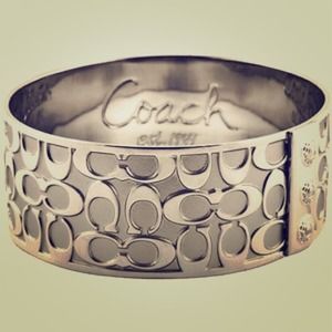 Coach Signature Bangles