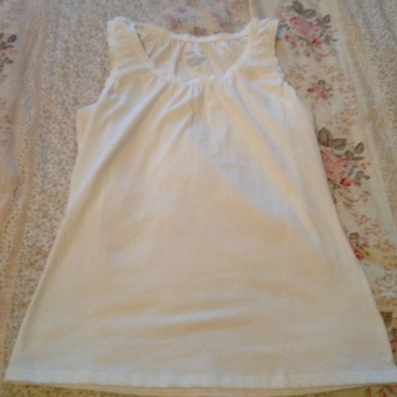 White tank top