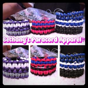 Paracord bracelets 😘