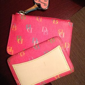 SOLD Dooney and Bourke coin purse & card case