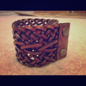 Brown Braided Bracelet