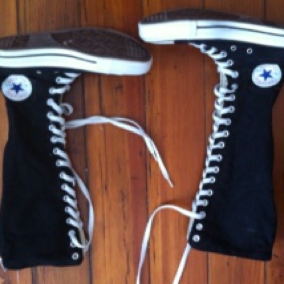 Knee high converse