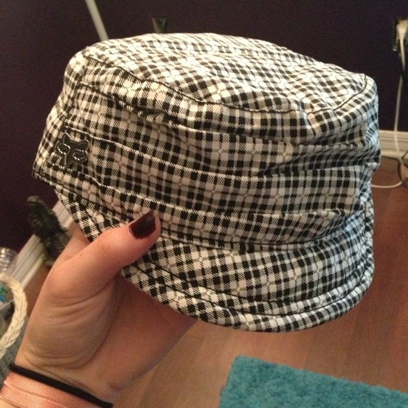 Plaid Fox hat