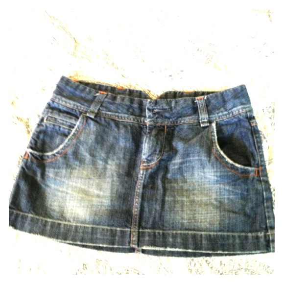 American eagle skirt. Soft denim. - Picture 1 of 2