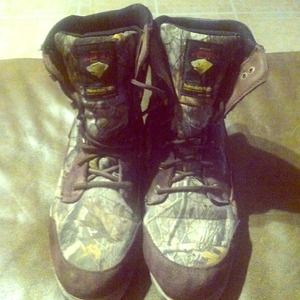 -Mens Camouflage-hunting boots
