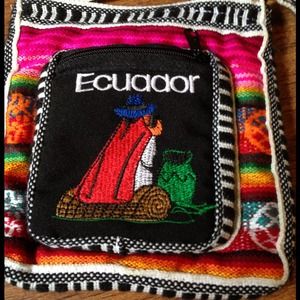 Authentic Ecuadorian shoulder bag.