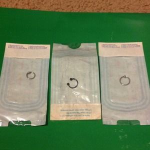 ⭐2 Brand New Lip Eyebrow Piercings Hoops Horseshoe