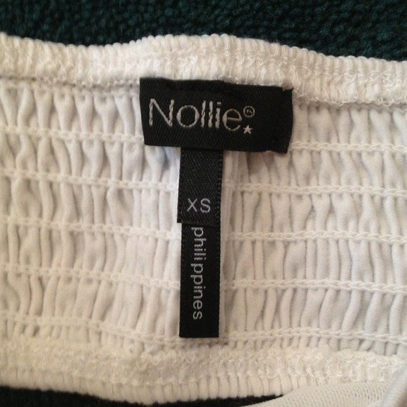 NWT White Nollie Bandeau - Picture 3 of 4