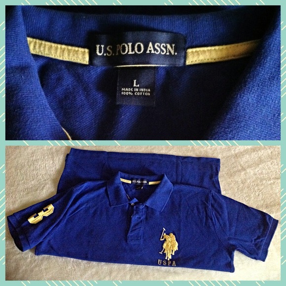 US POLO ASSN MEN T-SHIRT SZ.L NEW.