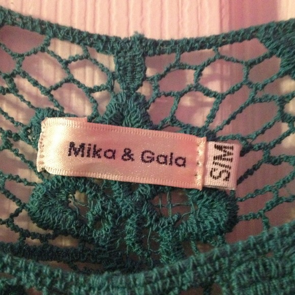 🎀 HOST PICK!🎀 NWOT MIKA & GALA turquoise dress. - Picture 2 of 4