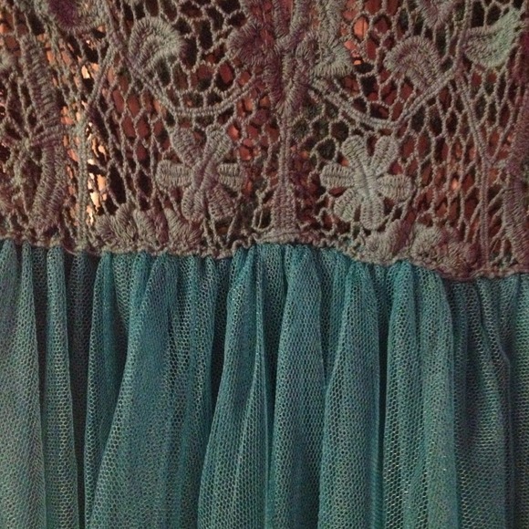 🎀 HOST PICK!🎀 NWOT MIKA & GALA turquoise dress. - Picture 3 of 4
