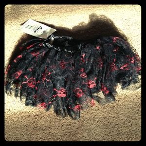 👇Price drop👇Halloween skull tutu!