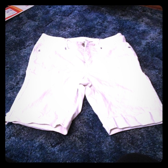 White shorts