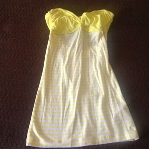 Women's Abercrombie strapless tunic