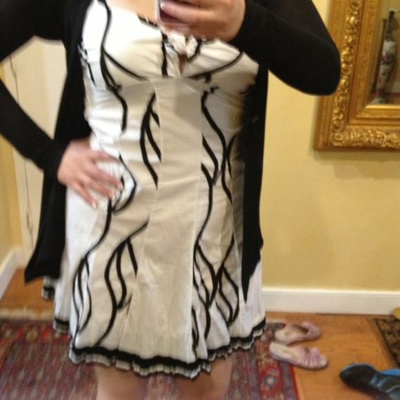 Figure flattering cocktail dress