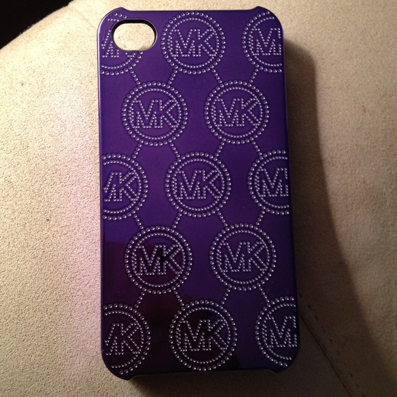 SOLD!! Purple michael kors iPhone 4S case