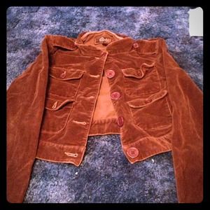 Cute corduroy jacket.