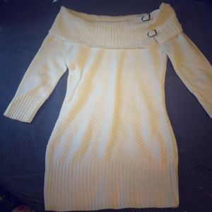 Cream colored sweater