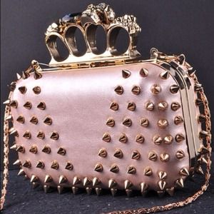 Knuckle Jeweled Clutch