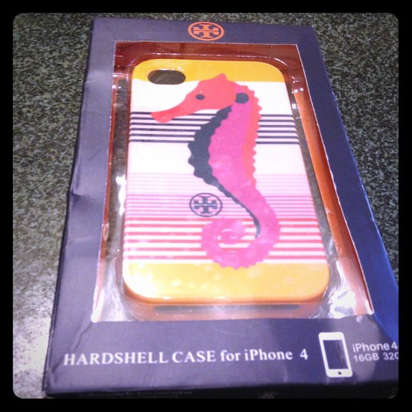 Seahorse Tory Burch iphone 4/4s hard case