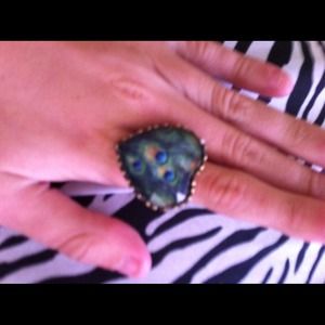 Peacock ring