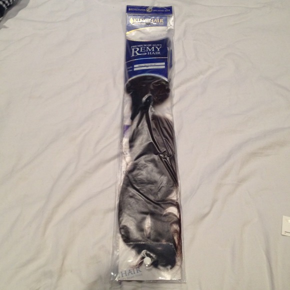 Remy Real Hair Extensions 22 inches dark brown