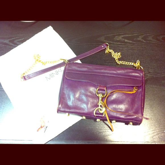 SOLD Rebecca Minkoff MAC Clutch in Purple SOLD