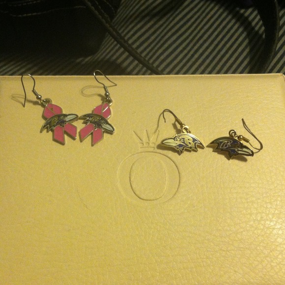 Ravens earrings