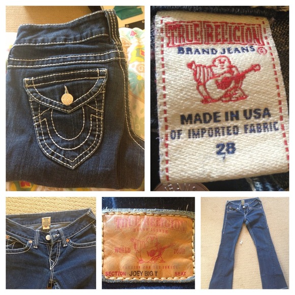 True Religion Blue Jeans [great condition] - Picture 1 of 4