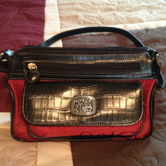 👜Coldwater Creek Black/Red Handbag