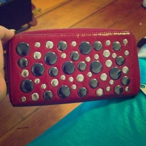 Red Nicole lee wallet