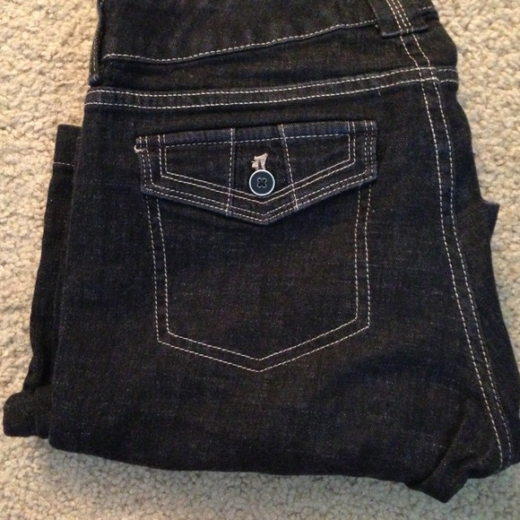 White House Black Market dark jeans