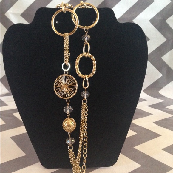 Long Gold Vintage Necklace