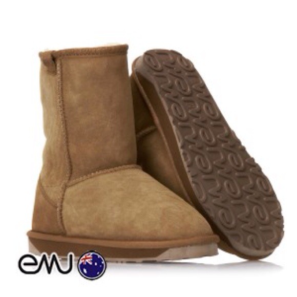 UGG® baby booties. Pink & brown -ask for size