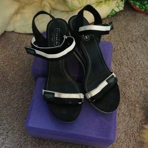 Coach wedges